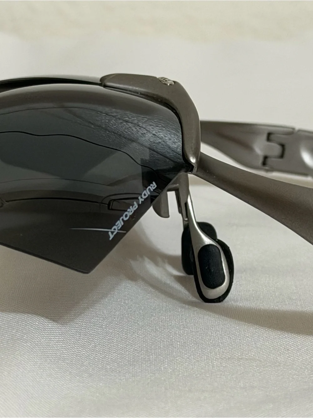 Rudy Project Exception Flip-Up Rx-able Sunglasses Titanium Frames Neutral Tint